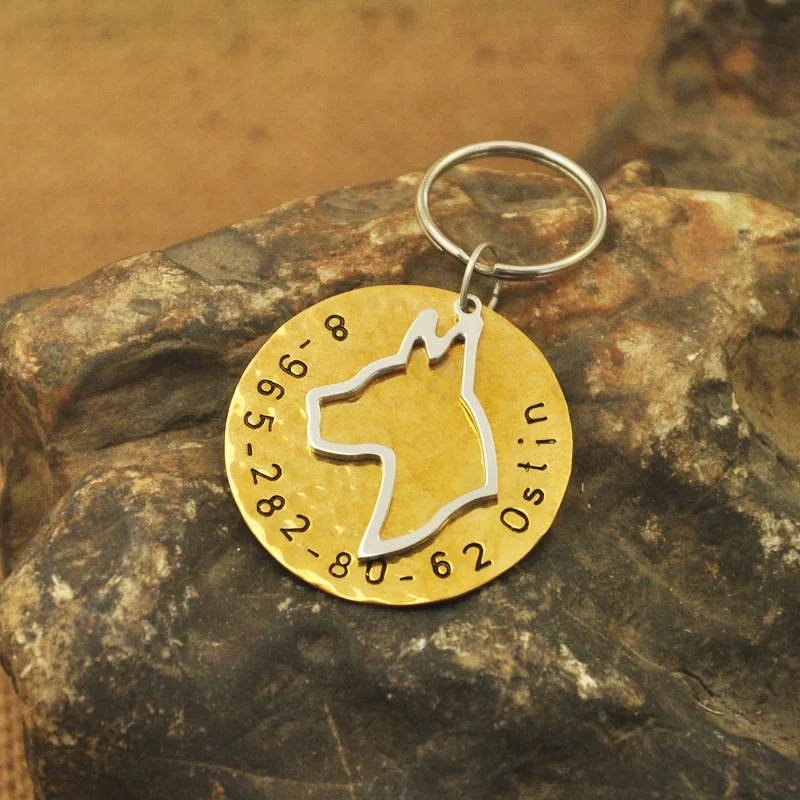 

great dane custom dog tag, Identification Tag,Copper Dog Tag