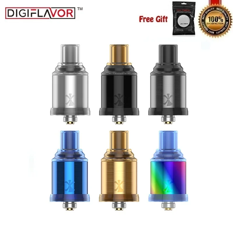 

Original Digiflavor ETNA MTL RDA Vape Tank 22mm Atomizer Single Coil for Drag 157w Box Mod Vs Siren V2 Mtl E-cigarette Atomizers