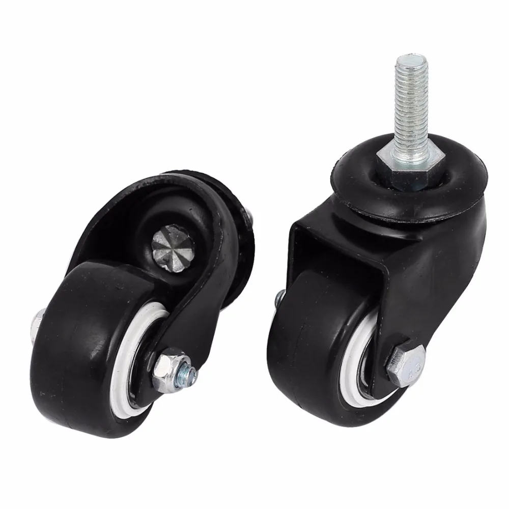 

Uxcell Hot Sale 2Pcs Office Chair Roller Swivel Caster Wheel 8mm Thread 1.5Inch Dia for Home or Office Chairs