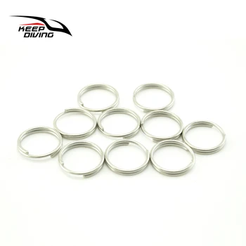 

Keep Diving 10 PCS 20MM 316 Marine Stainless Steel O-ring for Hanging Diving Pointer or Other Tools Scuba Diving Accessorises