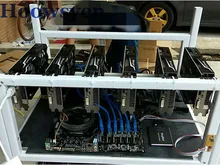 Mining case eth for BTC LTC DASH miners Riser Adapter 4U mine mining machine chassis chassis 6 and 8 graphics server chassis