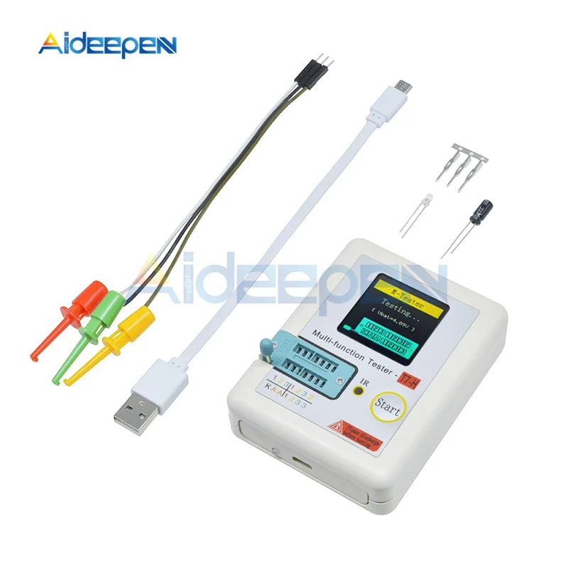 TCT7H TFT Transistor Tester Multifunction Test Auto Ammeter Voltmeter