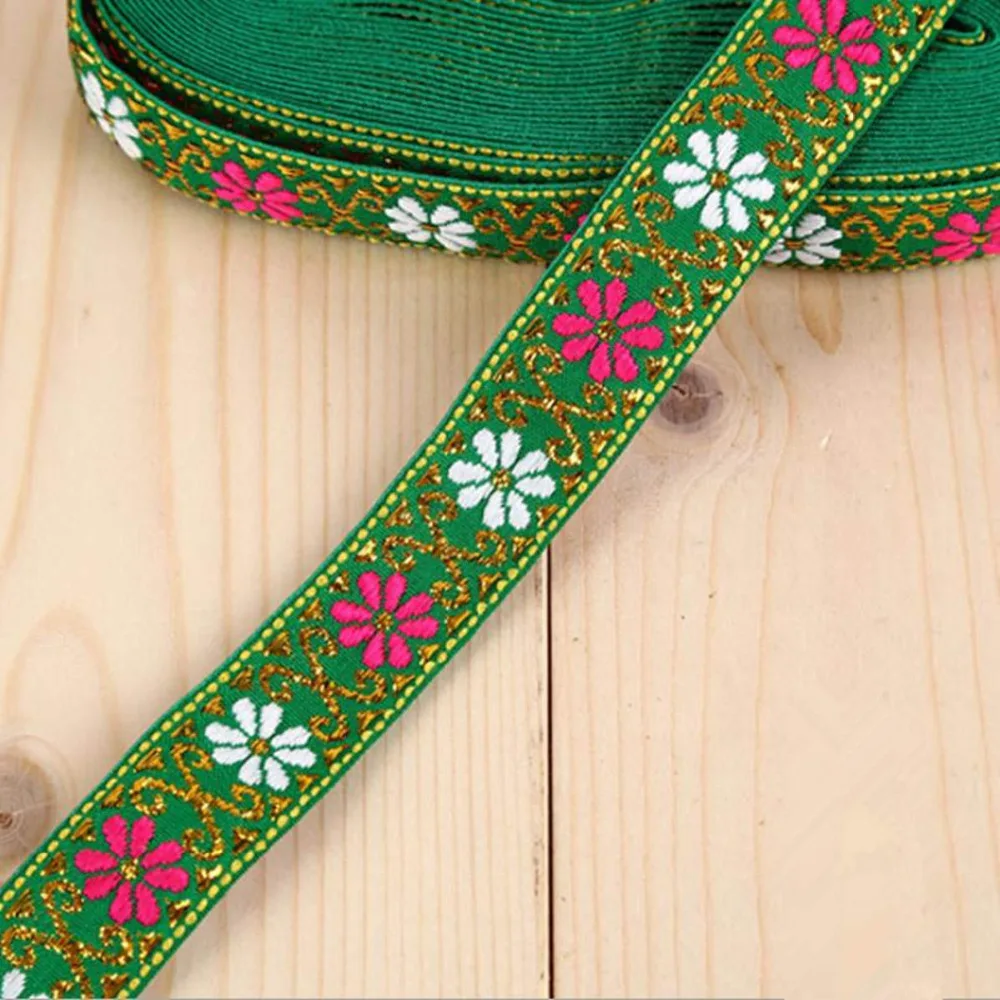 DoreenBeads 1 шт.(около 7 м) национальные ленты 2 см жаккардовые плетеные ленты для одежды DIY ремесла Ткань Группа Швейные аксессуары