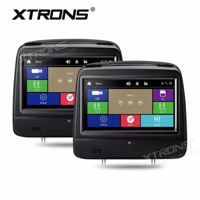 XTRONS 8 &quotмониторы 1280*720 HD цифровой сенсорный экран 1080P съемный кожаный чехол