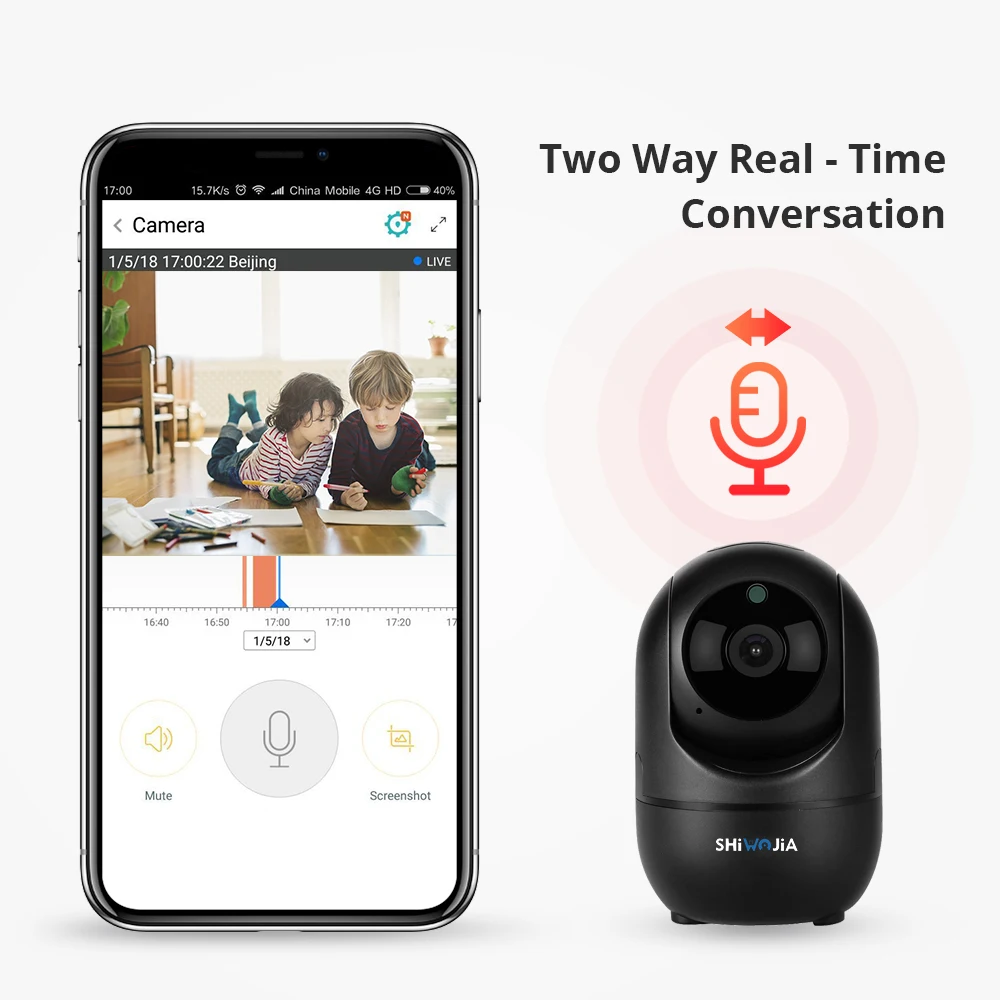 INQMEGA HD 1080P Cloud Wireless IP Camera Intelligent Auto Tracking Of Human Wifi Camera Home Secur - 32981799427  INQMEGA HD 1080P Cloud Wireless IP Camera Intelligent Auto Tracking Of Human Wifi Camera Home Secur - 32981799427
