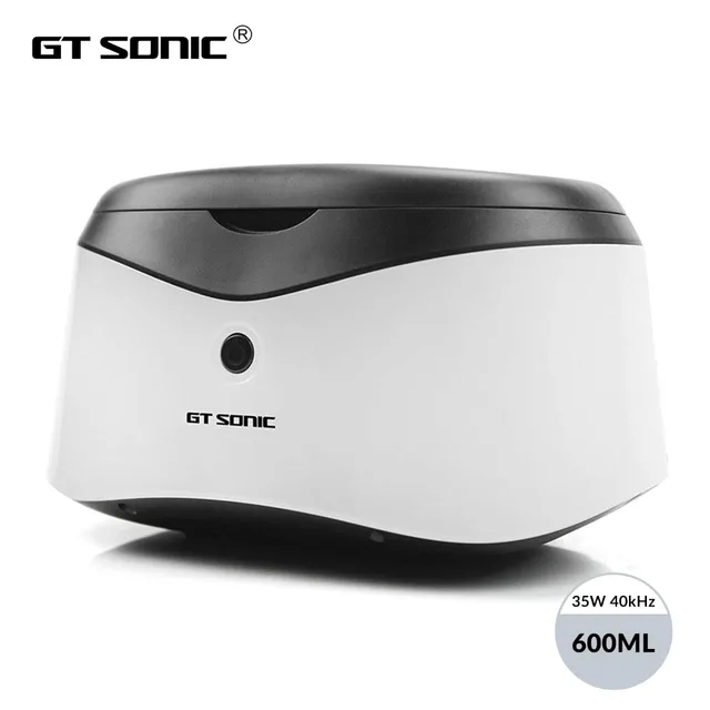 GTSONIC F1 600ml Ultrasonic Cleaner Bath Timer Jewelry Brush Glasses