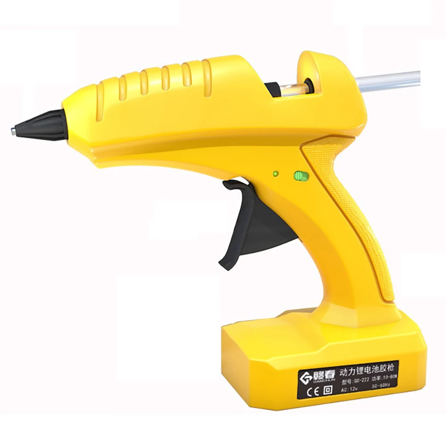 12v wireless lithium battery professional high temperature hot melt