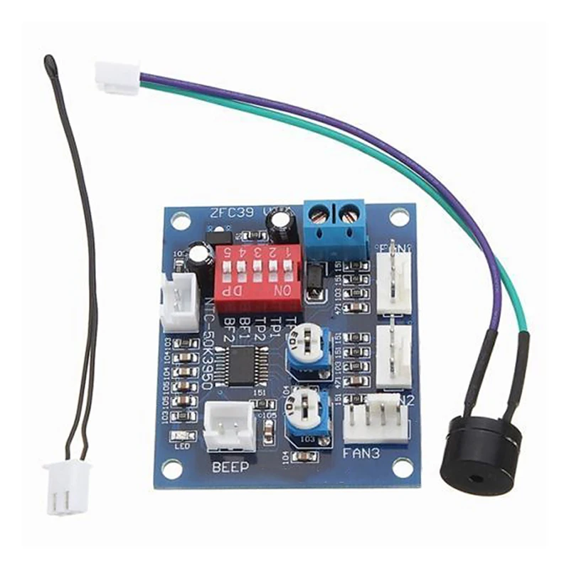 DC 12 V 5A PWM PC وحدة المعالجة المركزية مروحة التحكم في درجة الحرارة سرعة تحكم مجلس سرعة تحكم درجة الحرارة التحقيق Buzzle DC 12 V 5A PWM PC وحدة المعالجة المركزية مروحة التحكم في درجة الحرارة سرعة تحكم مجلس سرعة تحكم درجة الحرارة التحقيق Buzzle