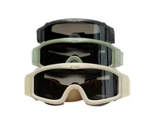 ESS Hochwertige Ski Brille Outdoor Winddicht Snowboard Gafas Ski Brillen Männer Taktische Gläser Reizbrille 3 Objektiv