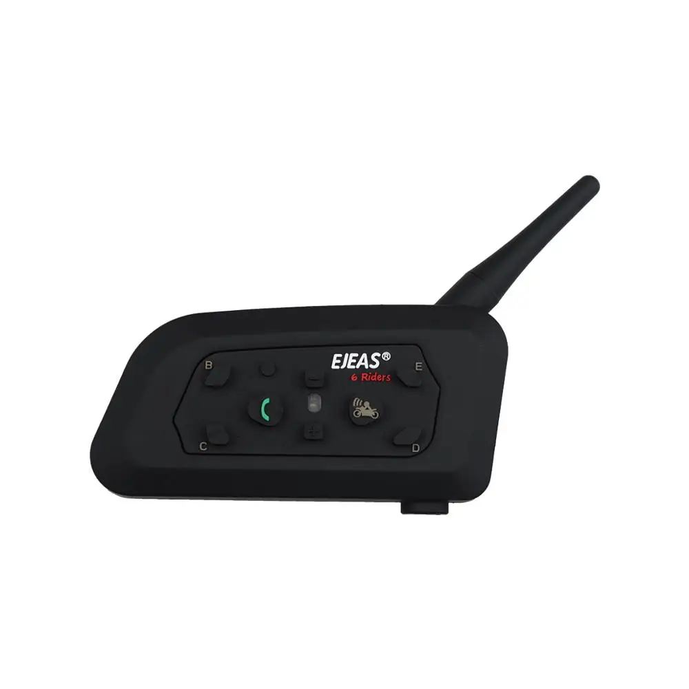 

Motorcycle Helmet Headset Waterproof two-person Bluetooth walkie-talkie Full-duplex Windproof 1200 m Bluetooth Headset