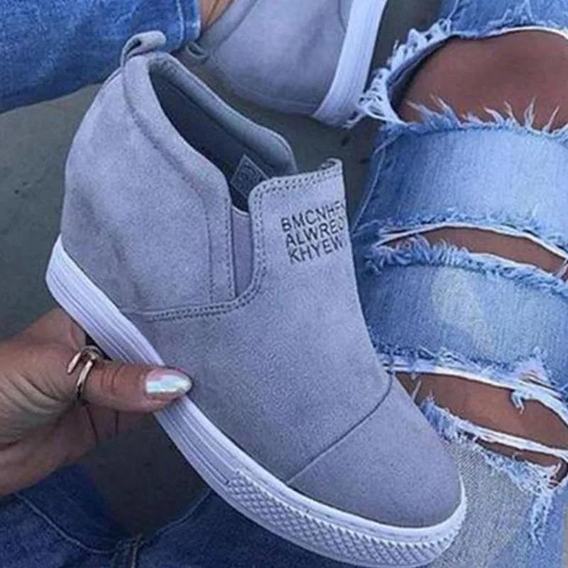 

Women's Shoes Plus Size 35-43 Fashion Round Toe Ankle Boots Lady Winter Boot Woman Shoes Black Brown Blue Sneakers Platform Shoe