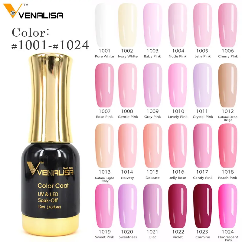 

#60751 Venalisa Long Latest Soak Off Starry Gel UV LED Glitter Lacquer Polish Manicure 120 Color Super shining Gel Nail Polishes