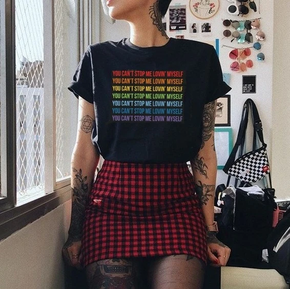 Hahayule Jbh Idol Lyrics You Cant Stop Me Lovinmyself Epiphany Kpop V Taehyung Jungkook Jimin Suga Jhope Rm Rapmonster Jin T Shirts Aliexpress