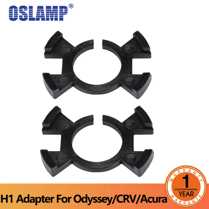 Oslamp H1 светодиодный комплект фары лампа базы держатель адаптеры H1 фары фиксатор розетки для Honda Odyssey CRV Prelude Acura RSX