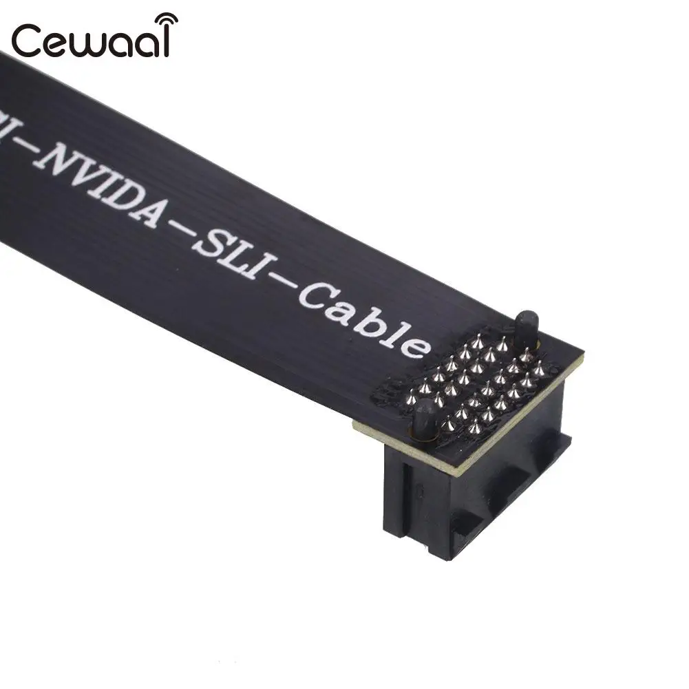 Переходник для графических карт соединитель Brown SLI Bridge VGA гибкая прочная