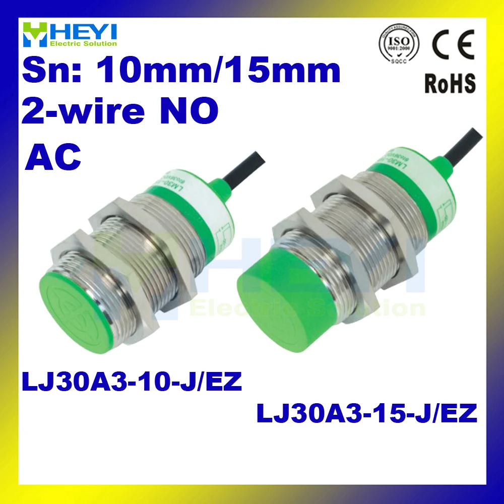 inductive proximity sensor LJ30A3 15 J/EZ 2Wire AC90V 250V NO Detection distance 15mm proximity switch-in Switches from Lights & Lighting on Aliexpress.com ...