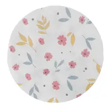 Бытовая Пылезащитная крышка вентилятора круглая домашняя Пылезащитная крышка цветочный узор круглая Пыленепроницаемая электрическая крышка вентилятора