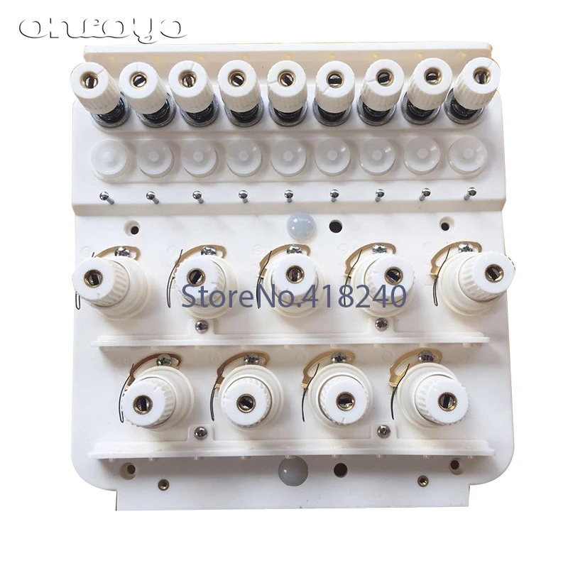 

Computer embroidery machine accessories 9 needle nine-pin thread clip assembly clip line seat with accessories