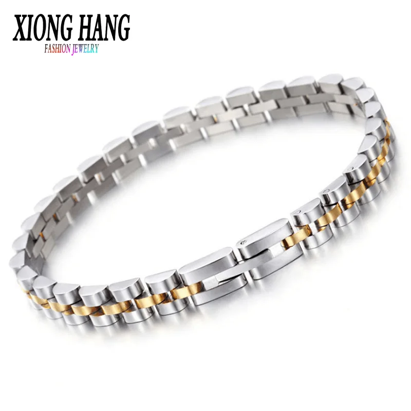 XiongHang мужские браслеты и браслеты из нержавеющей стали, Браслет-Шарм, мужские ювелирные изделия для браслета-шарма, подарок на день Святого Валентина