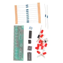New Arrival NE555 + CD4017 LED Flash DIY Kit 3-5V Light LED Module