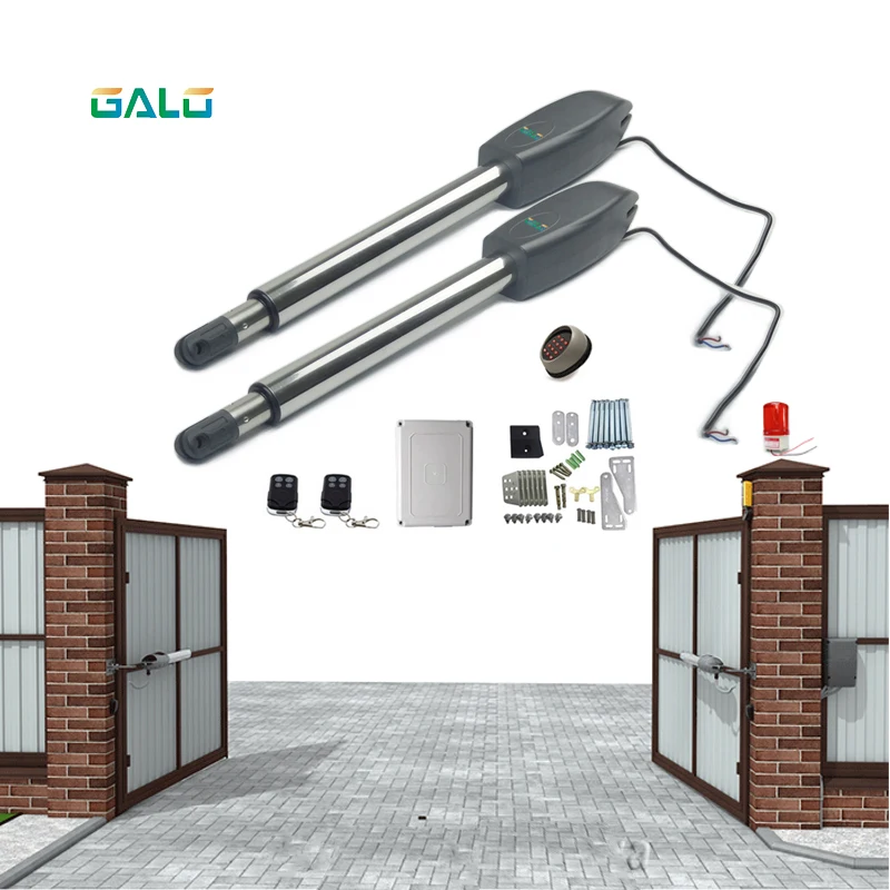 

Irony AC110/220V gates / Electric Swing Gate Opener operators 400kg per leaf dual hinge-Gate automatic for home or industrial