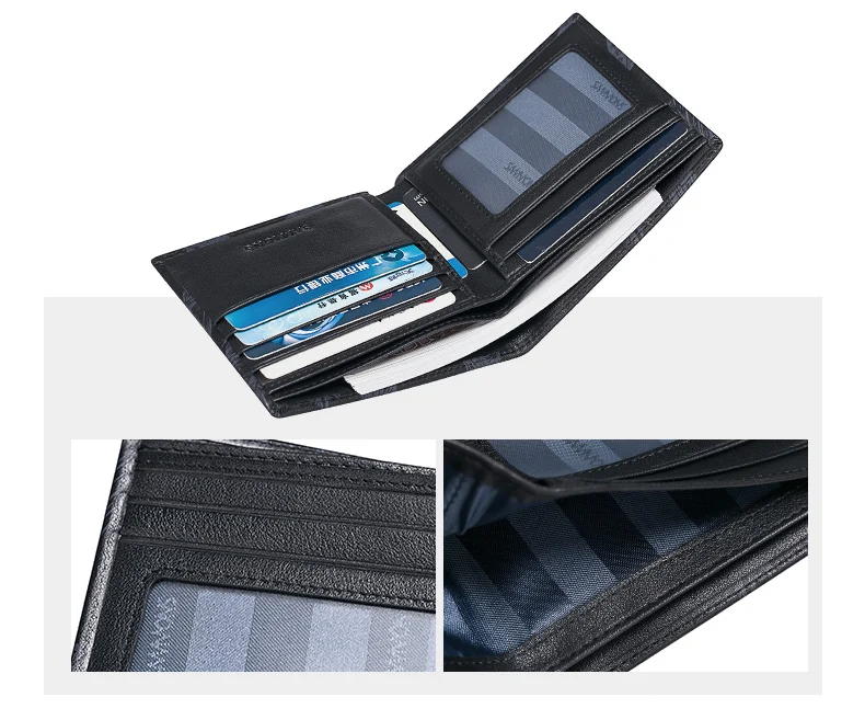 Sammons men genuine leather wallet 5-2