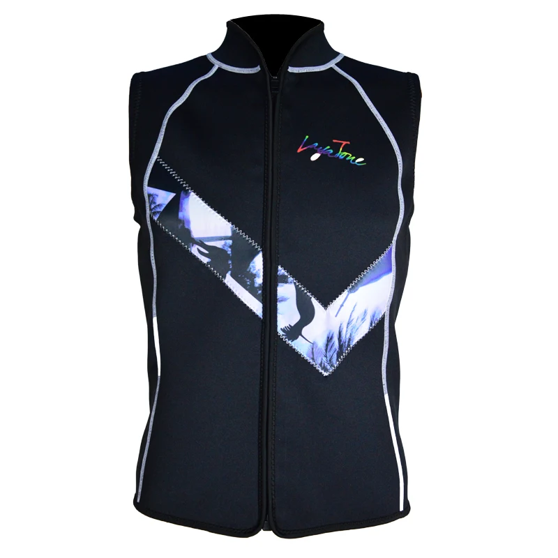 Layatone Wetsuit Vest Men 3mm Neoprene Diving Suit Top Vest Surfing