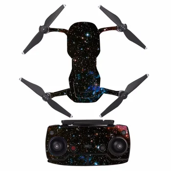 

[A0034] Starry sky waterproof PVC Decal Skin Sticker For DJI MAVIC Air Drone body protection film+remote Controllers cover