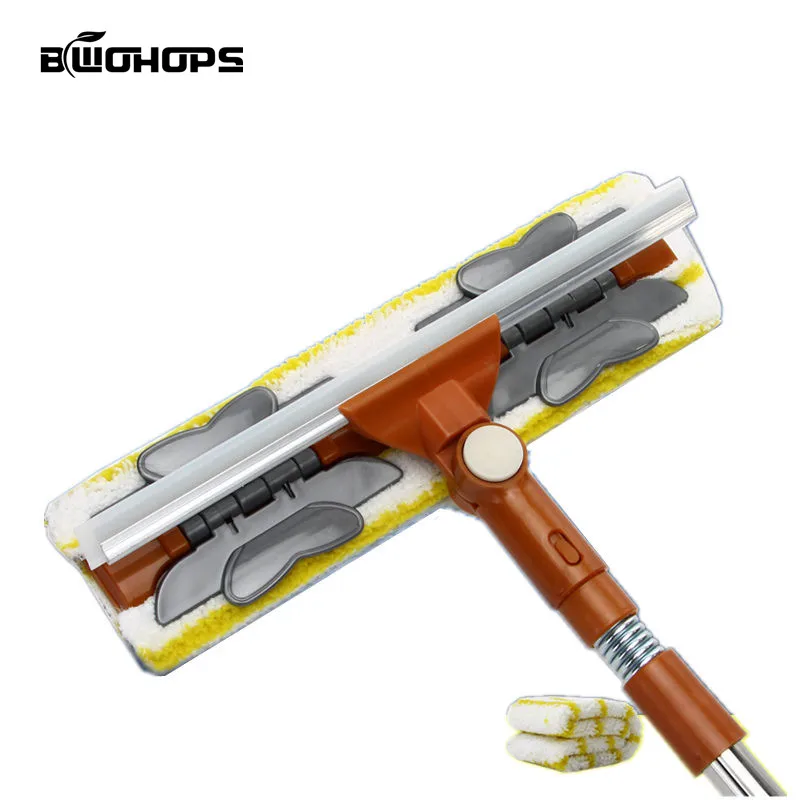 Window Glass Cleaner Tool Magic Wand Dust Brush House Cleaning Wipers