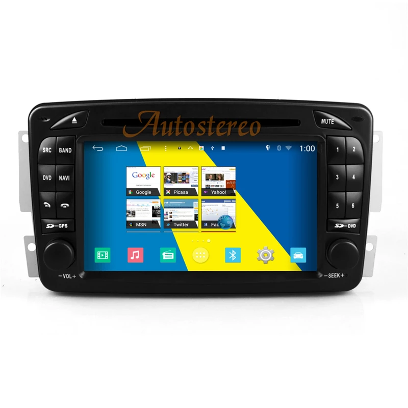 Excellent Android 4.4 S160 Quad Core Car DVD Player GPS Navigation Radio SAT NAV for MERCEDES Benz SL-Class 2001+ 7 Excellent Android 4.4 S160 Quad Core Car DVD Player GPS Navigation Radio SAT NAV for MERCEDES Benz SL-Class 2001+ 7