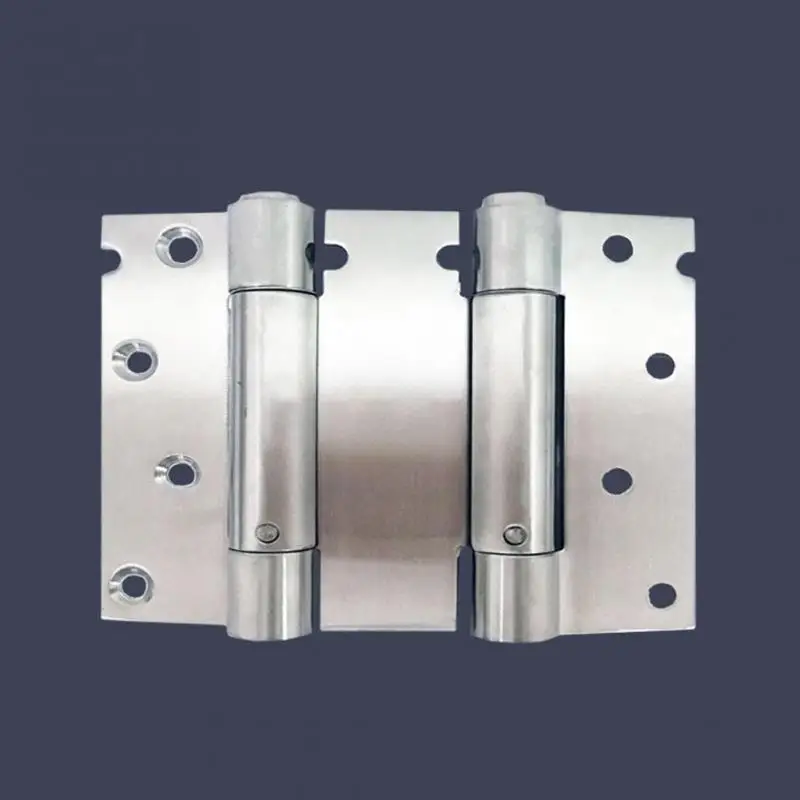 

4 Inch 201 Double Spring Stainless Steel Hinge Silver White Double Spring Stainless Steel Hinge Door and Window Hardware #0921