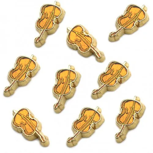

20pcs/lot New Design violin Floating Living Memory Charms For Floating Living Memory Locket