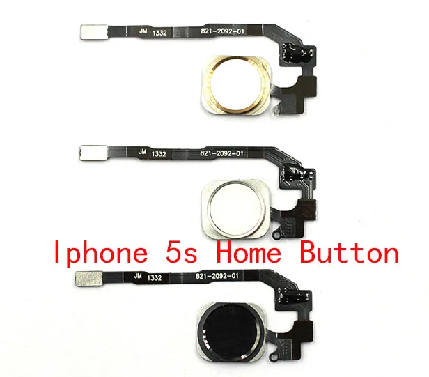 

Connector For iPhone 5S Original Home Button Assembly Flex Cable Sensor Ribbon Complete Spare Parts Replacement