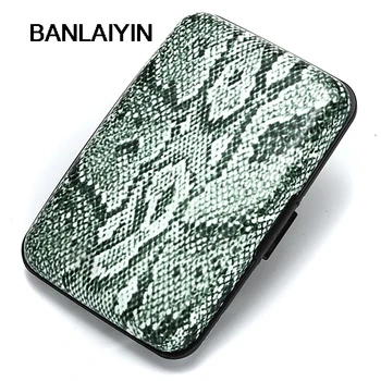 

AUAU Metal Aluminum Business ID Credit Card Case Wallet