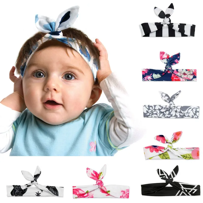 

1 Piece New Children Hair Head Band Cute Rabbit Ears Girls Hair Accessories Baby Newborn Headband Headwear Headwrap