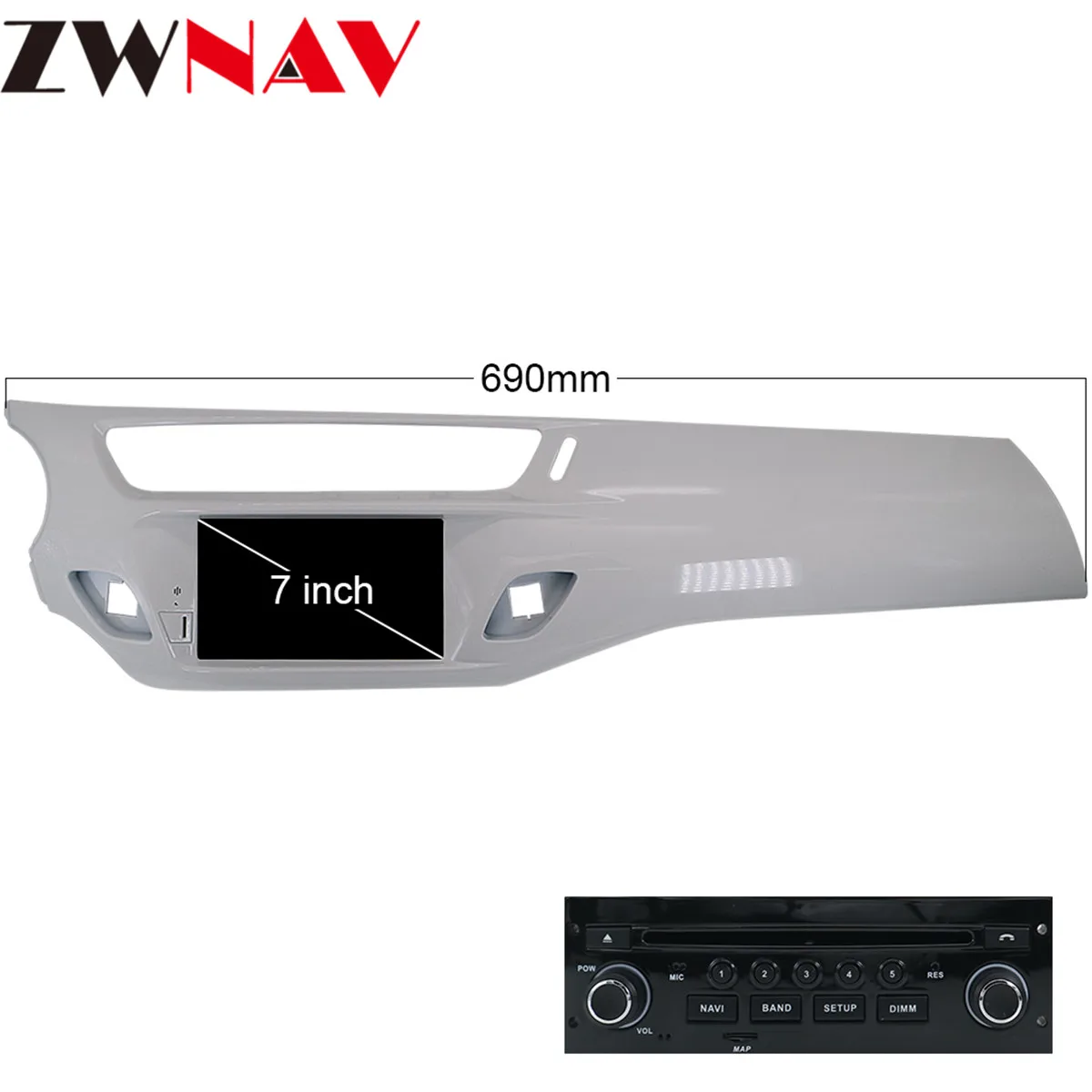 US $418.75 IPS Android 81 Car DVD Stereo Player GPS Glonass Navigation Multimedia For Citroen C3 DS3 20102016 Auto Radio Audio Headunit
