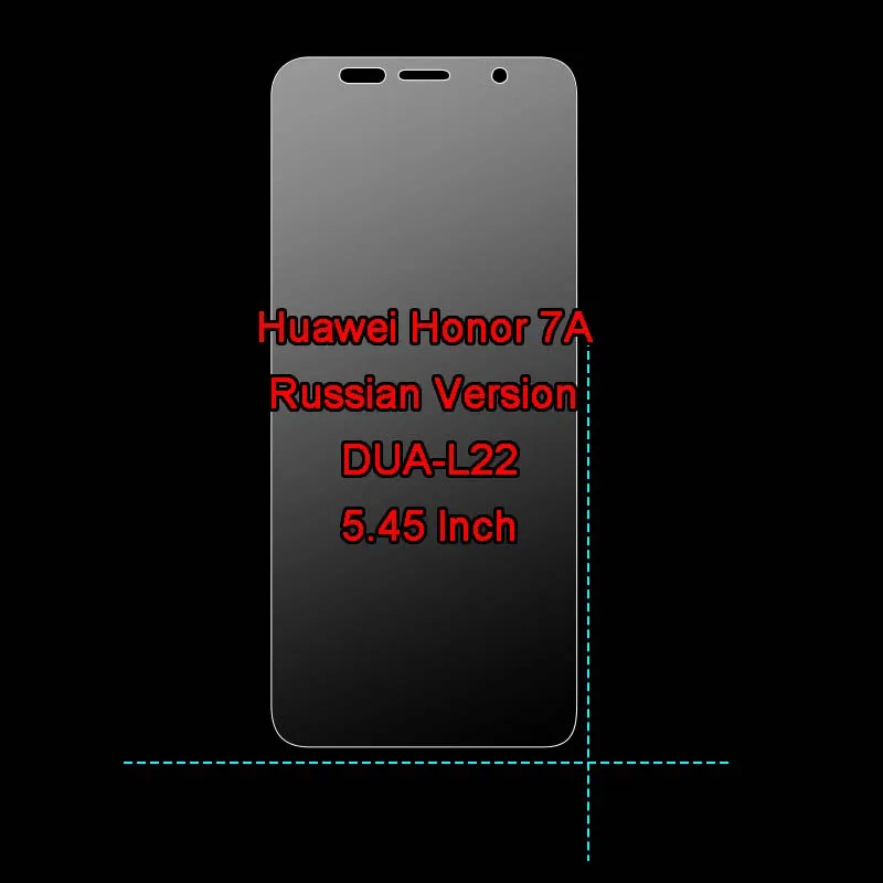 Закаленное Стекло для huawei Y3 Y5 Y6 Y7 honor 10 7A 7C 7X 6A honor 9 lite Защитная пленка для экрана на honor 7A 7C профессиональная защитная пленка - Цвет: Honor 7A 5.45 inch