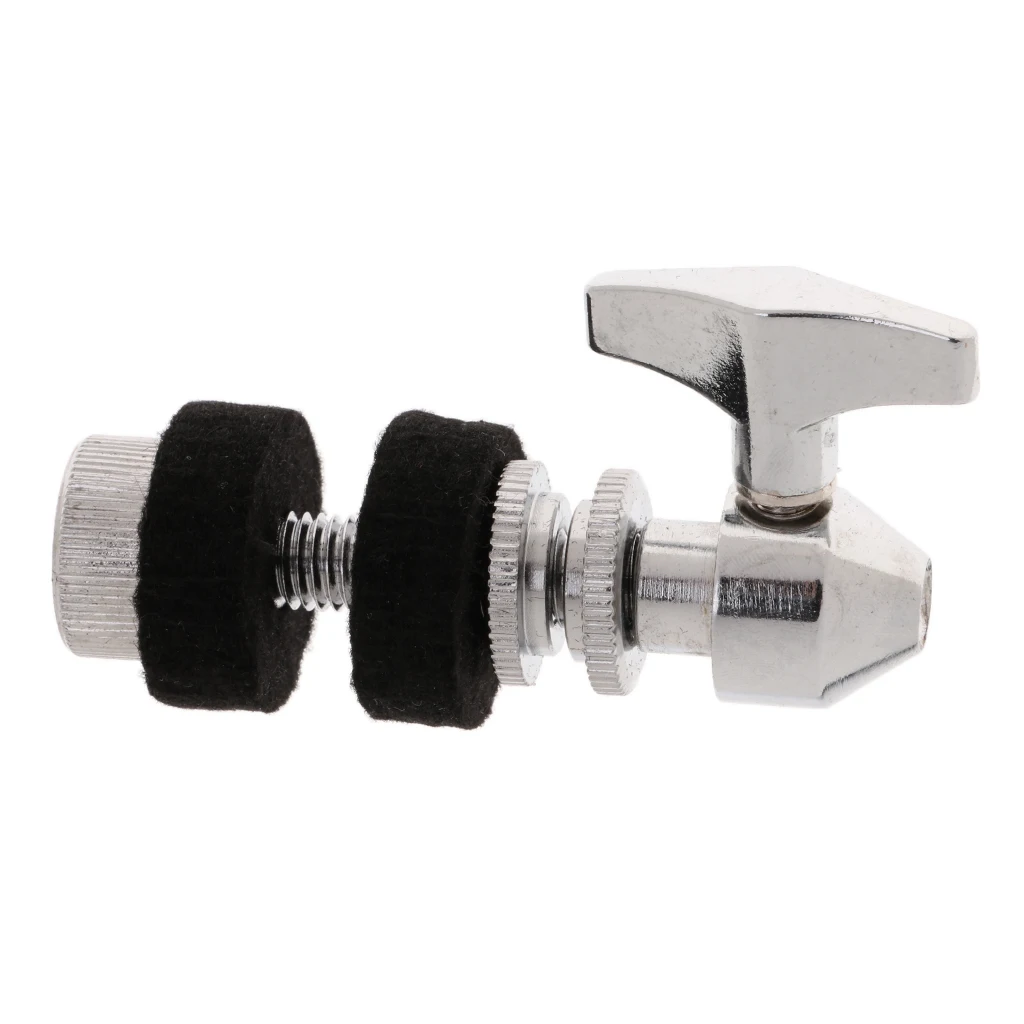 

Zinc Alloy Hi-hat Clutch Silver & Black for Hi Hat Cymbal Standard Jazz Drum Percussion Instrument Parts Accessories