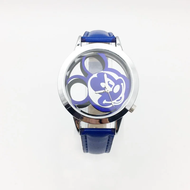 Relogio Feminino Luxo 2019 Ladies Watch Clocks Women Luxury Quartz With Leather Mickey Mouse Kad N Saatleri (15)