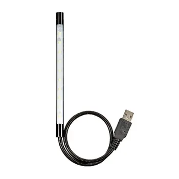 

Flexible USB 10 LED Neck Light Lamp For Keyboard Reading Notebook Laptop PC Mac