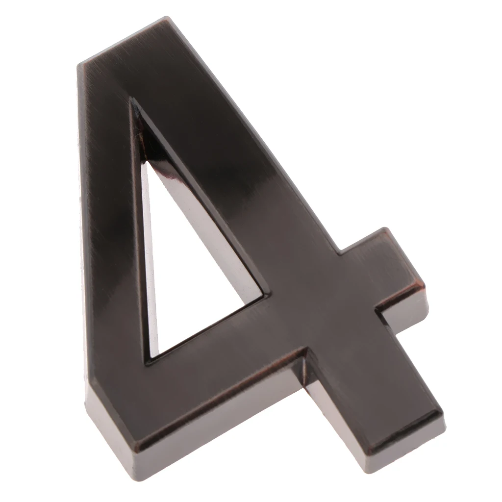 Self-adhesive House Address Digits Numbers Sign Stickers for Mailbox Apartment Hotel Door Address Number Sign