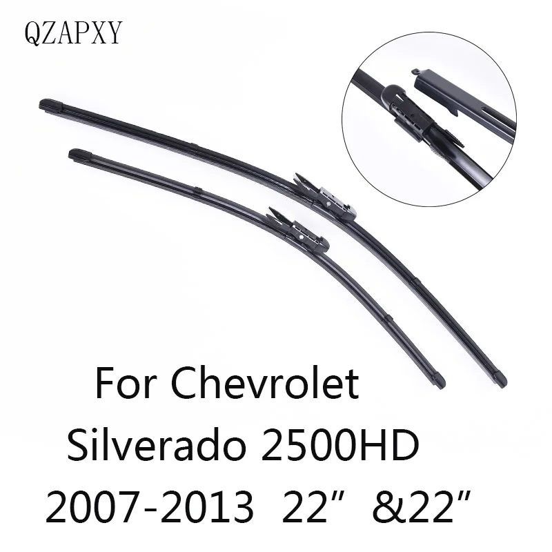 Щетки стеклоочистителя QZAPXY для Chevrolet Silverado 2500HD 22 и дюйма 2007 2008 2009-2013 автомобильные