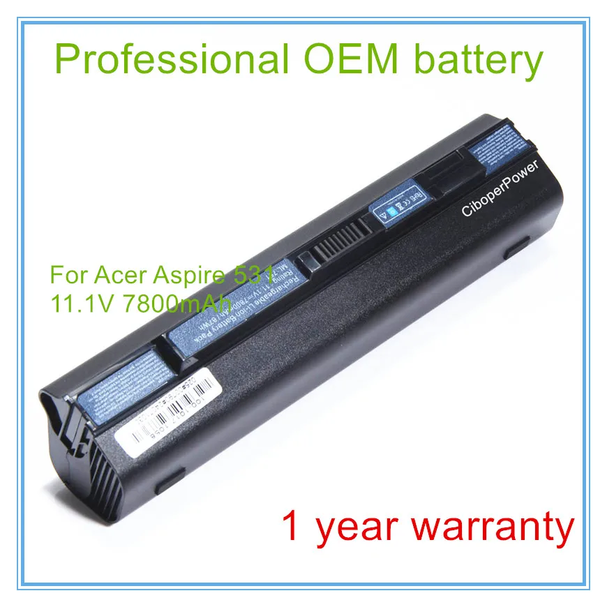 

Laptop Battery For 531 531h 751 ZA3 ZA8 ZG8 AO751h UM09A73 UM09A41 UM09B41 UM09B44 UM09A71 UM09A75