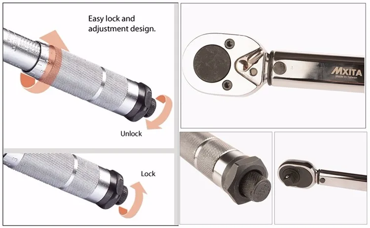 Mxita Бесплатная доставка 1/2 "20-110n профессиональные момент Гаечные ключи велосипед момент Ремонт инструмента гаечный ключ инструмент, ручной