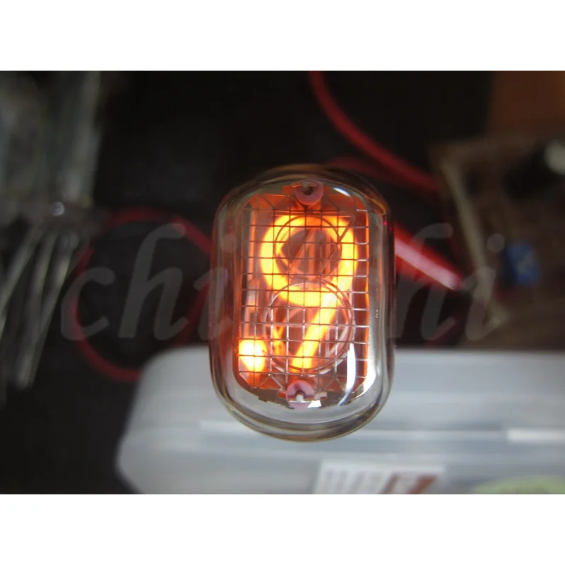 

Glow tube IN-12B (-12) with decimal point test normal full bright