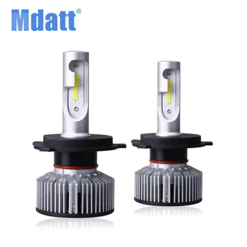 

Mdatt H7 Led H4 Car Headlight Bulb 100w 14000lm CSP Car Led Lights H1 H8 H9 H11 9005 9006 LED Automobiles Headlamp 6000K 12V 24V