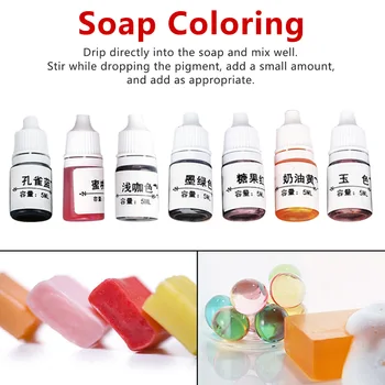 

1 Bottle 5ml Handmade Soap DYE Pigments Colorant Toolkit Materials Hand Made Soap Base Colour Liquid Pigment