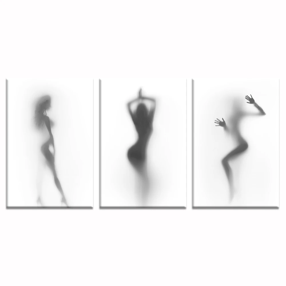 Visual Art Decor Modern Atistic Beauty Photo Print on Canvas Home Made DIY Canvas Wall Decor HD Charming Body Shape Picture Canv