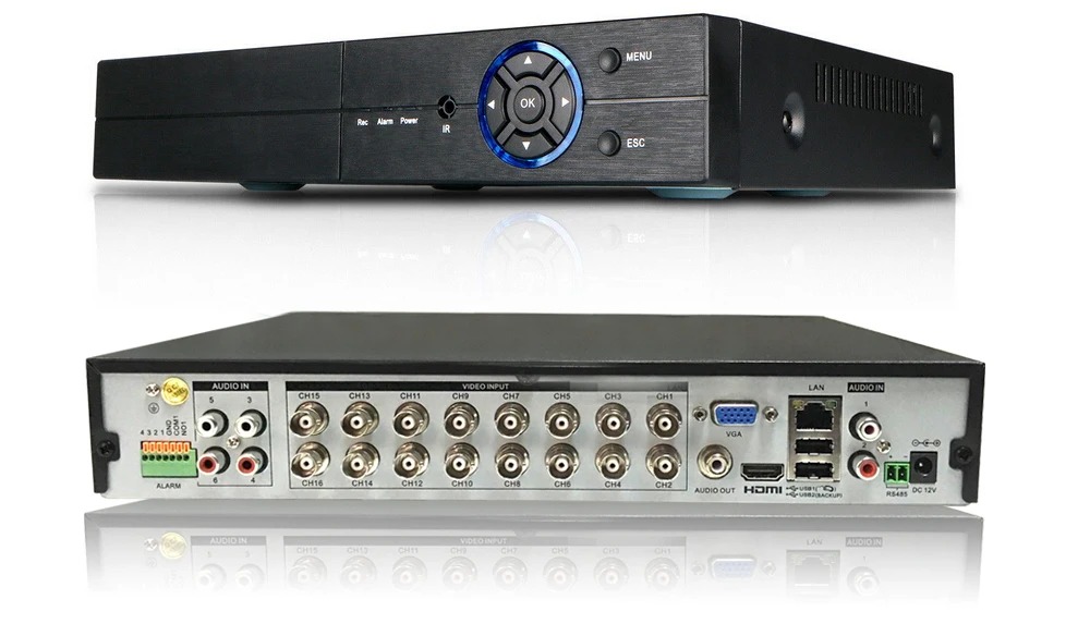5 в 1 4MP AHD DVR NVR XVR CCTV 4Ch 8Ch 1080 P 3MP 5MP Гибридный рекордеры для систем видеонаблюдения Камера Onvif RS485 ТАЗИКОВЫЕ от Управление P2P облако
