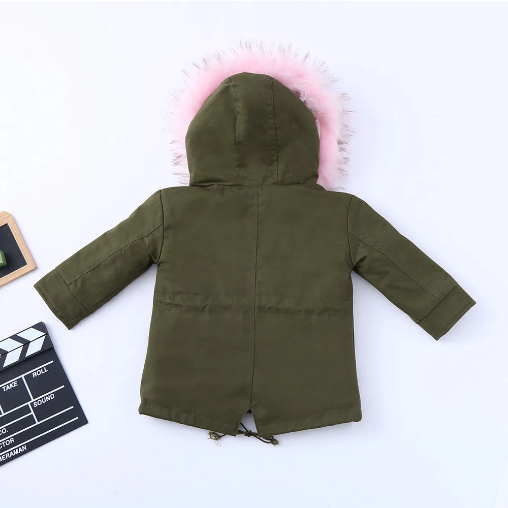 TELOTUNY/Детское пальто; зимнее ветрозащитное пальто; куртка с капюшоном; теплая одежда; модная теплая детская куртка с капюшоном; 6
